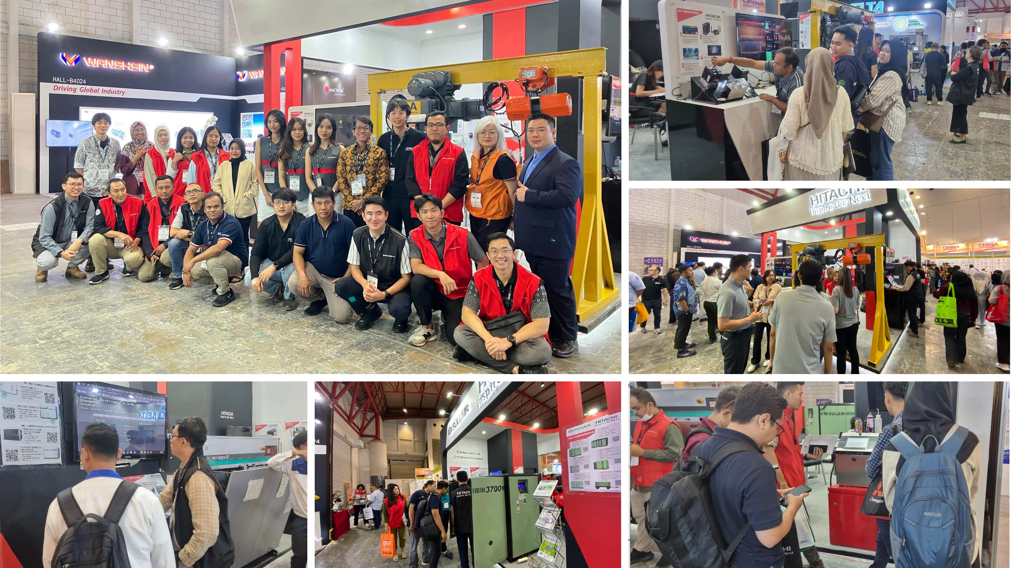 Hitachi Showcases Cutting-Edge Solutions at Manufacturing Indonesia 2024