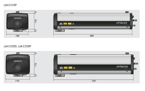 Dimensions of Laser Marker